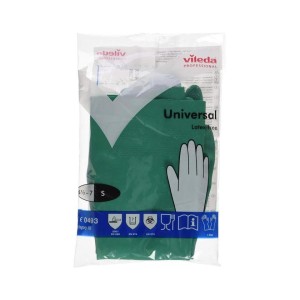 GUANTES UNIVERSALES VERDES M  P10