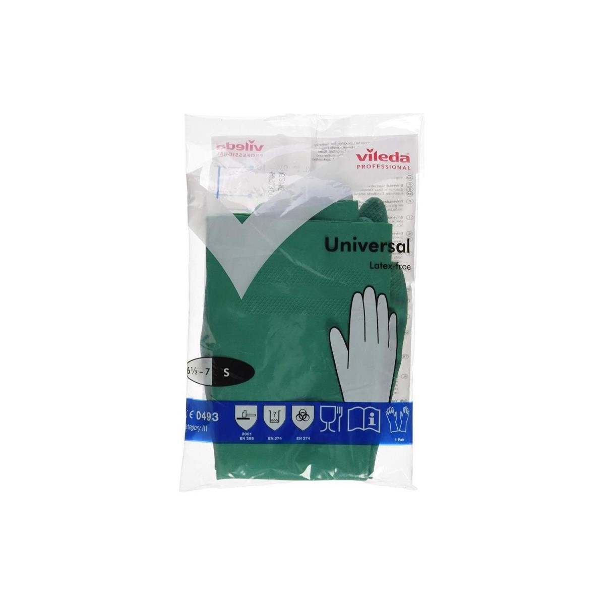 GUANTES UNIVERSALES VERDES M 