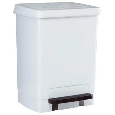 CUBO PEDALBIN 8 L  BLANCO