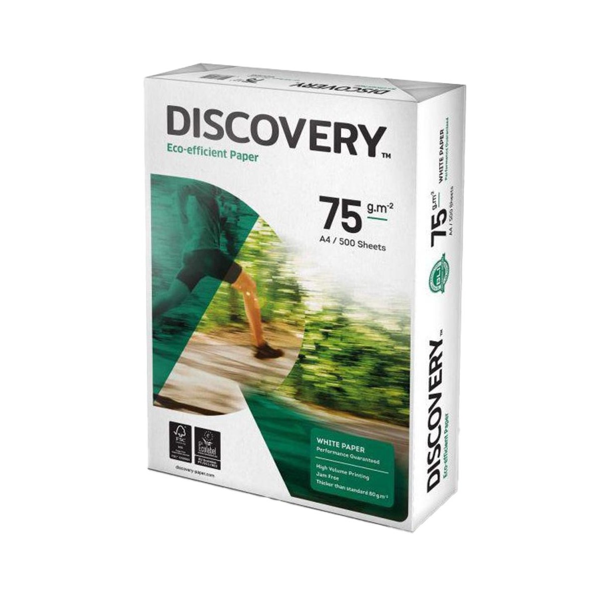 PAPEL DIN A4 DISCOVERY 75/80GR C2500