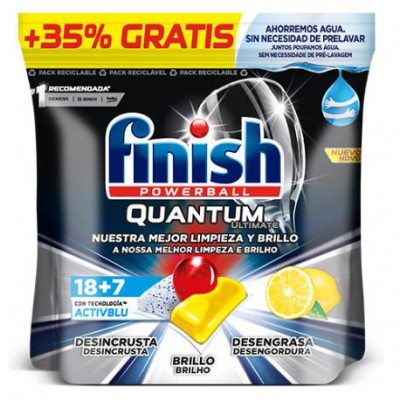 FINISH PASTILLAS QUANTUM ULTIMATE  25UDS 