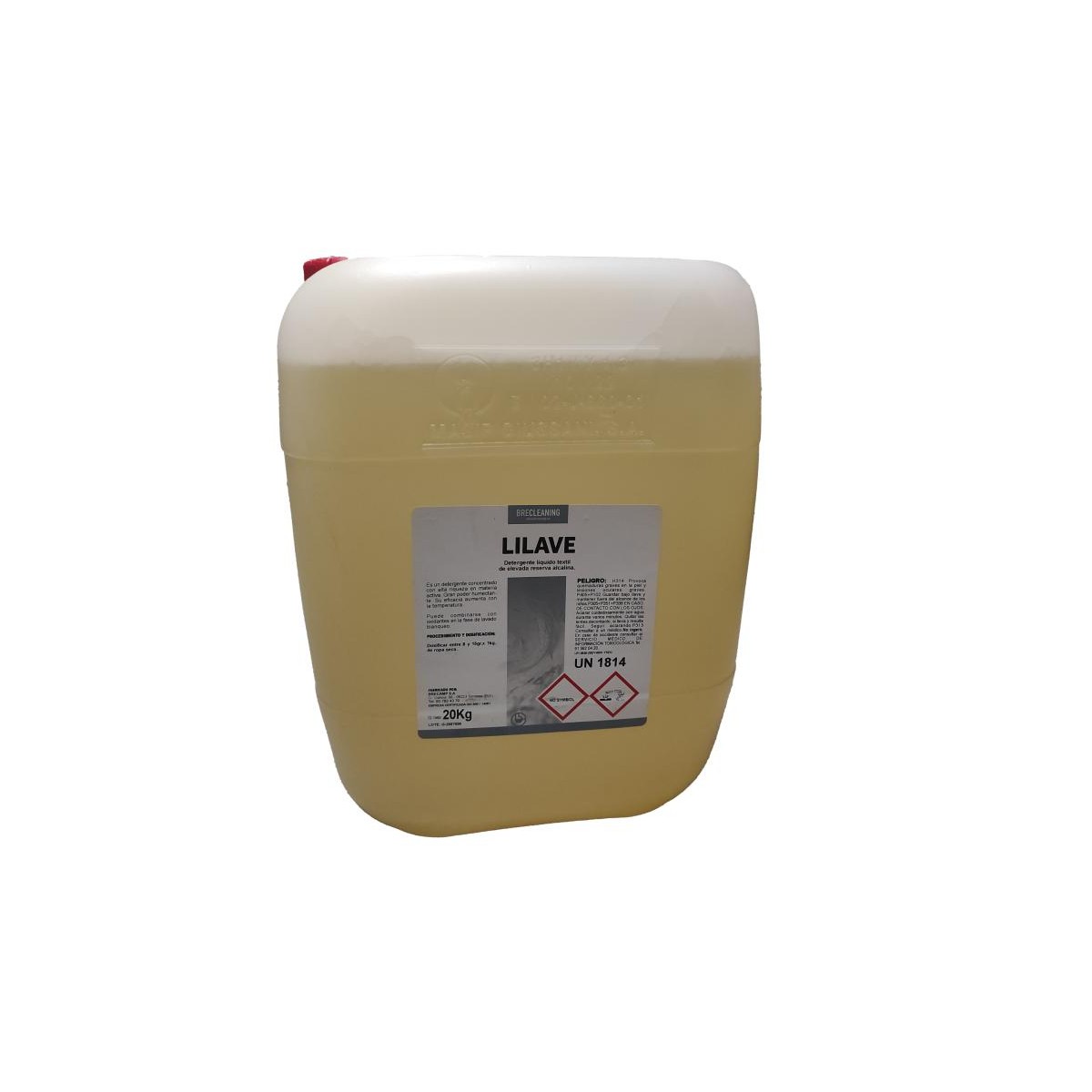 DETERGENTE LIQUIDO TEXTIL ALCALINO 20KG