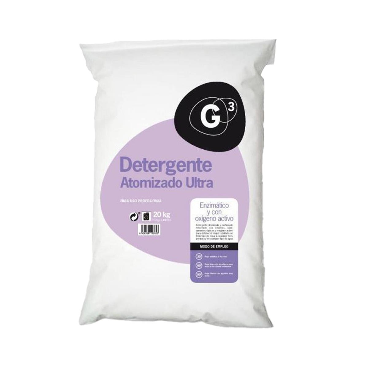 DETERGENTE ATOMIZADO ULTRA 20KG