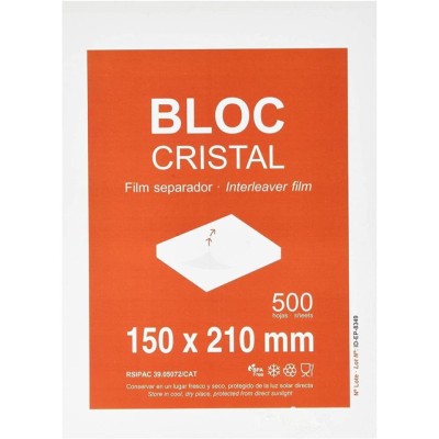 LAMINA FORMATO CRISTAL 15X21 3X500 1500U