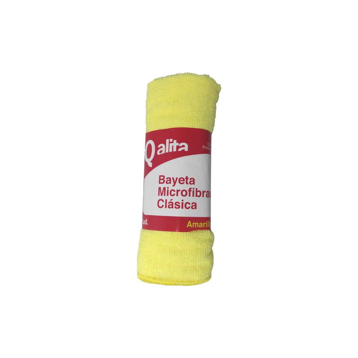 BAYETA MICROFIBRA 38x40 AMARILLA  12UDS 