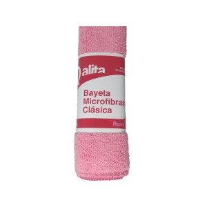 BAYETA MICROFIBRA 38x40 ROSA  12UDS 