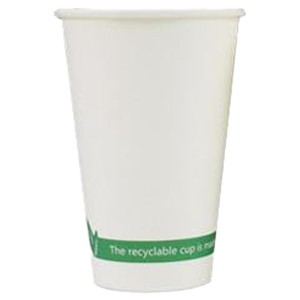 VASO CARTON 7OZ BLANCO  50UDS 