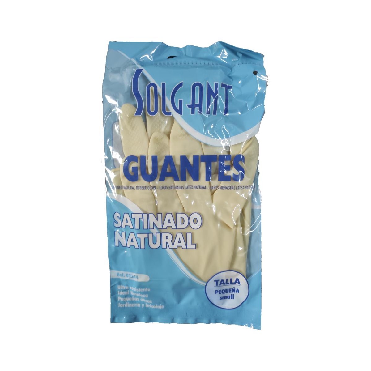 GUANTES SATINADOS NATURAL S