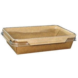 BASE KRAFT TAPA PET 500ML 135X85X40  300UDS 