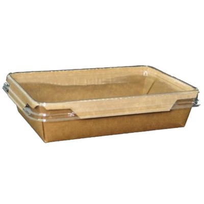 BASE KRAFT TAPA PET1200ML 180X120X50  200UDS 