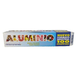 PAPEL ALUMINIO ROLLO 16M  20UDS 