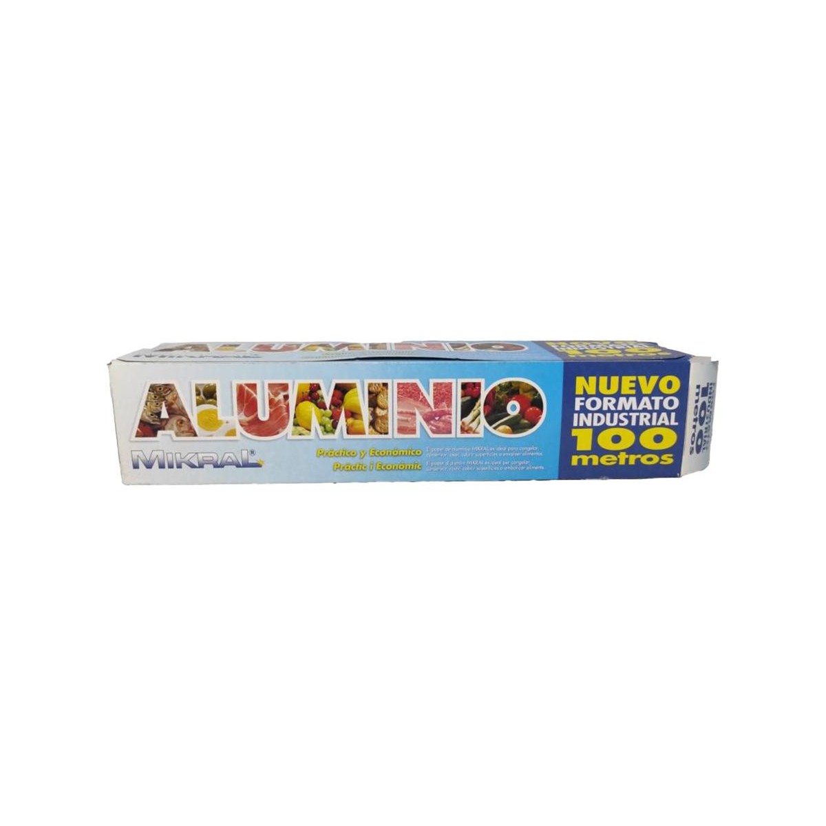 PAPEL ALUMINIO ROLLO 16M  20UDS 