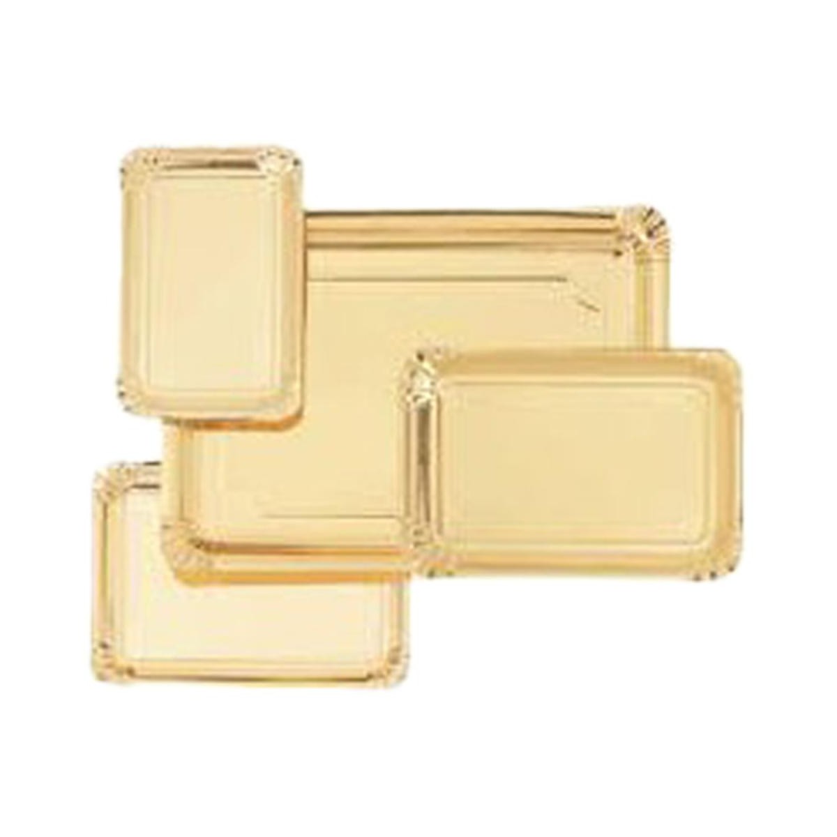 BANDEJAS CARTON ORO  Nº3  12X19   100UDS 