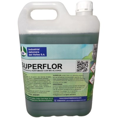 FREGASUELOS SUPERFLOR 5L  4UDS 